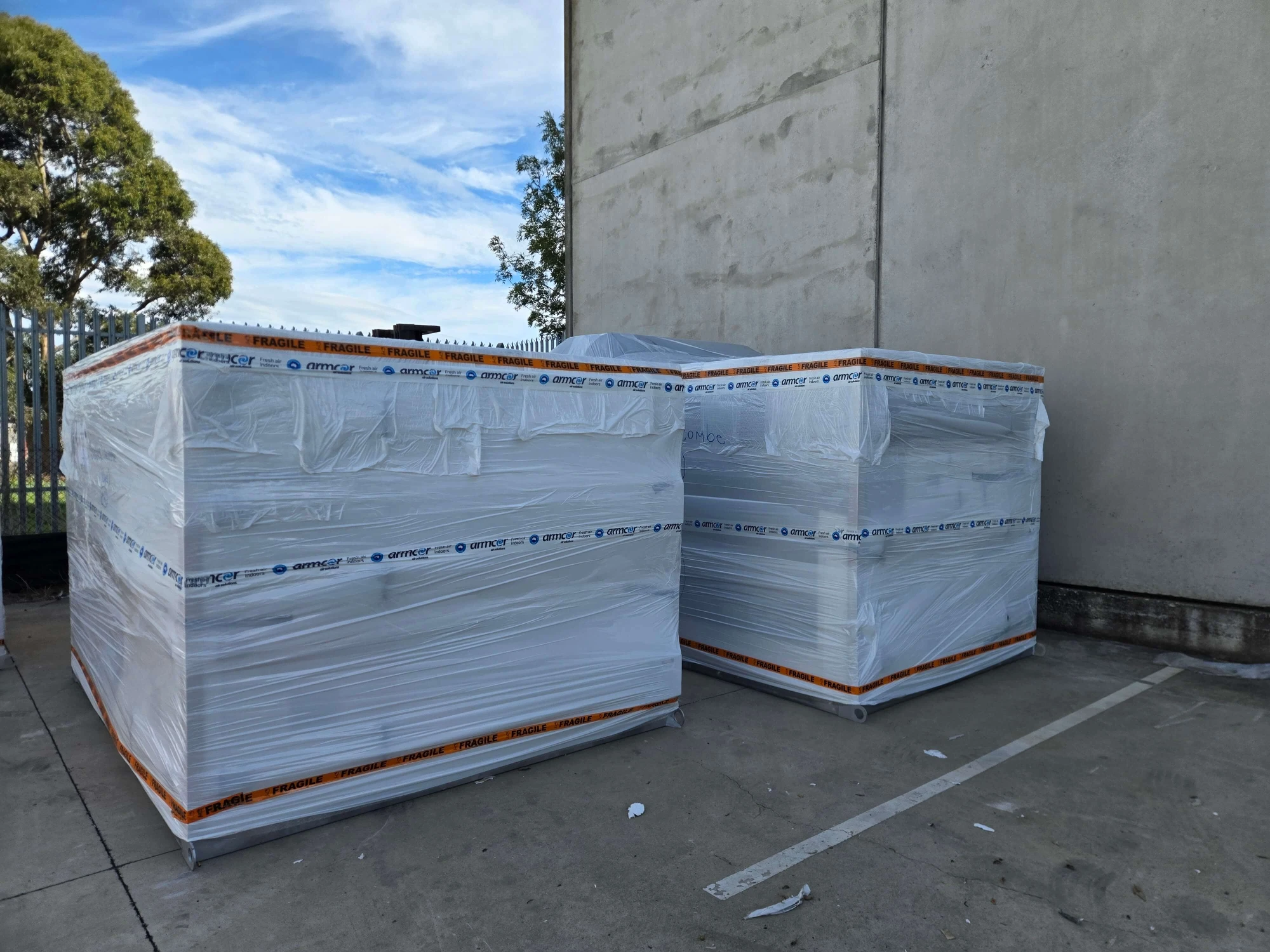 Diamond Guard HVAC Temporary Protection Film