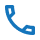 blue phone icon